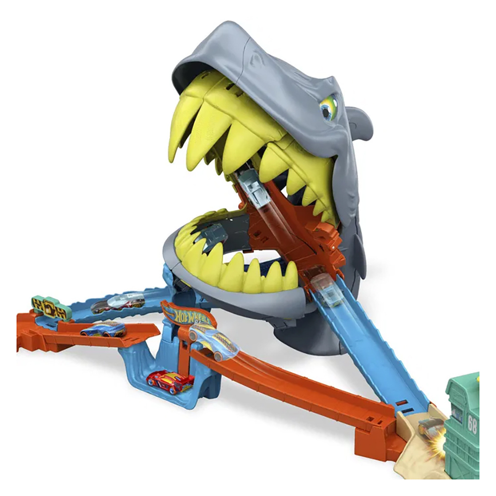 Hot Wheels City Shark Chomp Beach