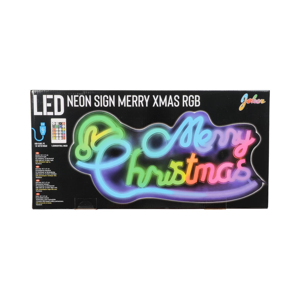 LED Neon Sign - Merry Christmas