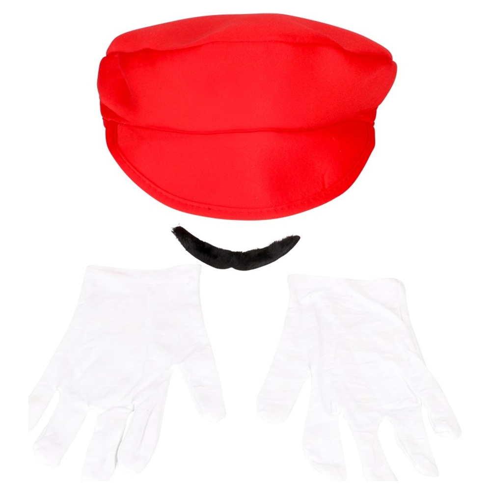 Plumber Kit Naamiaissetti Punainen
