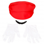 Plumber Kit Naamiaissetti Punainen Plumber Kit Naamiaissetti Punainen