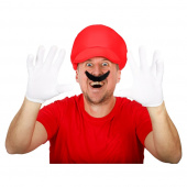 Plumber Kit Naamiaissetti Punainen Plumber Kit Naamiaissetti Punainen