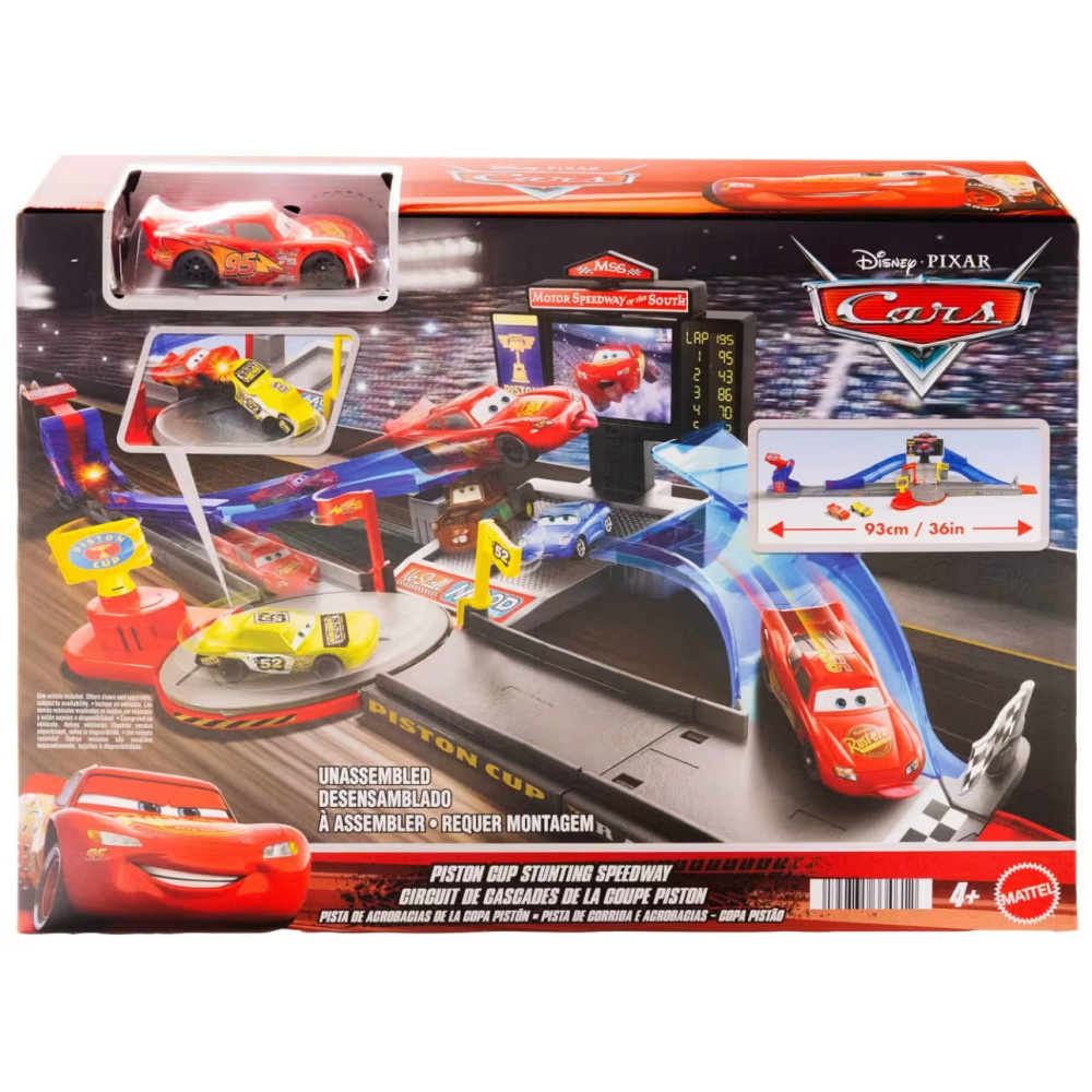 Pixar Cars Piston Cup Stunt Trackset