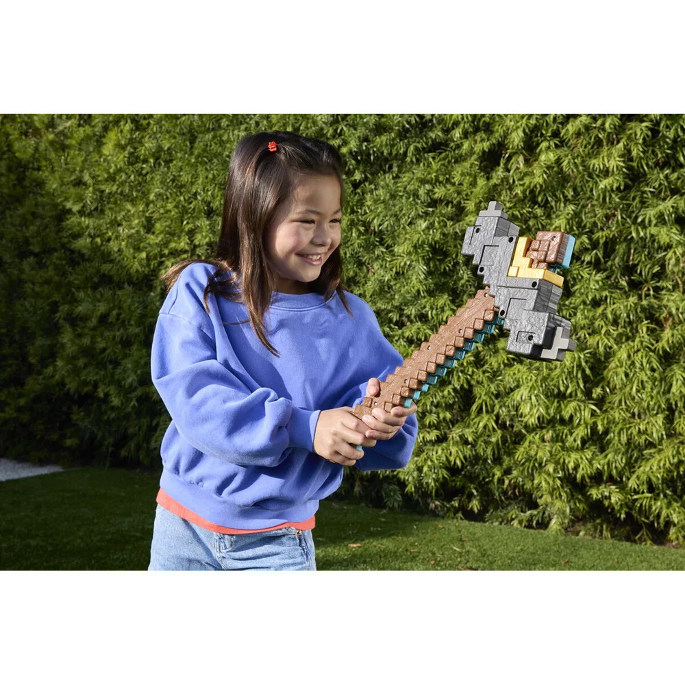 Minecraft Movie - Napauta ja vaihda miekka ja hakkeri