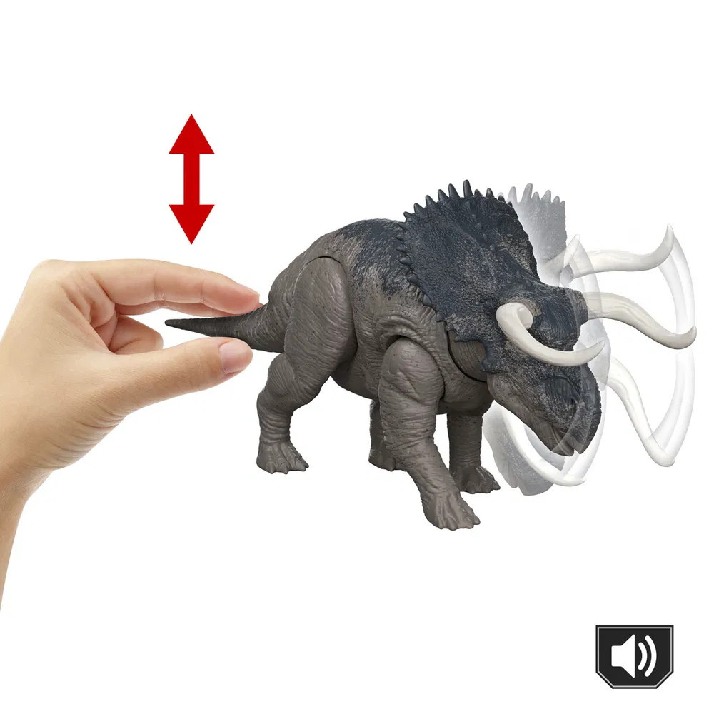 Jurassic World - Wild Roar Nasutoceratops