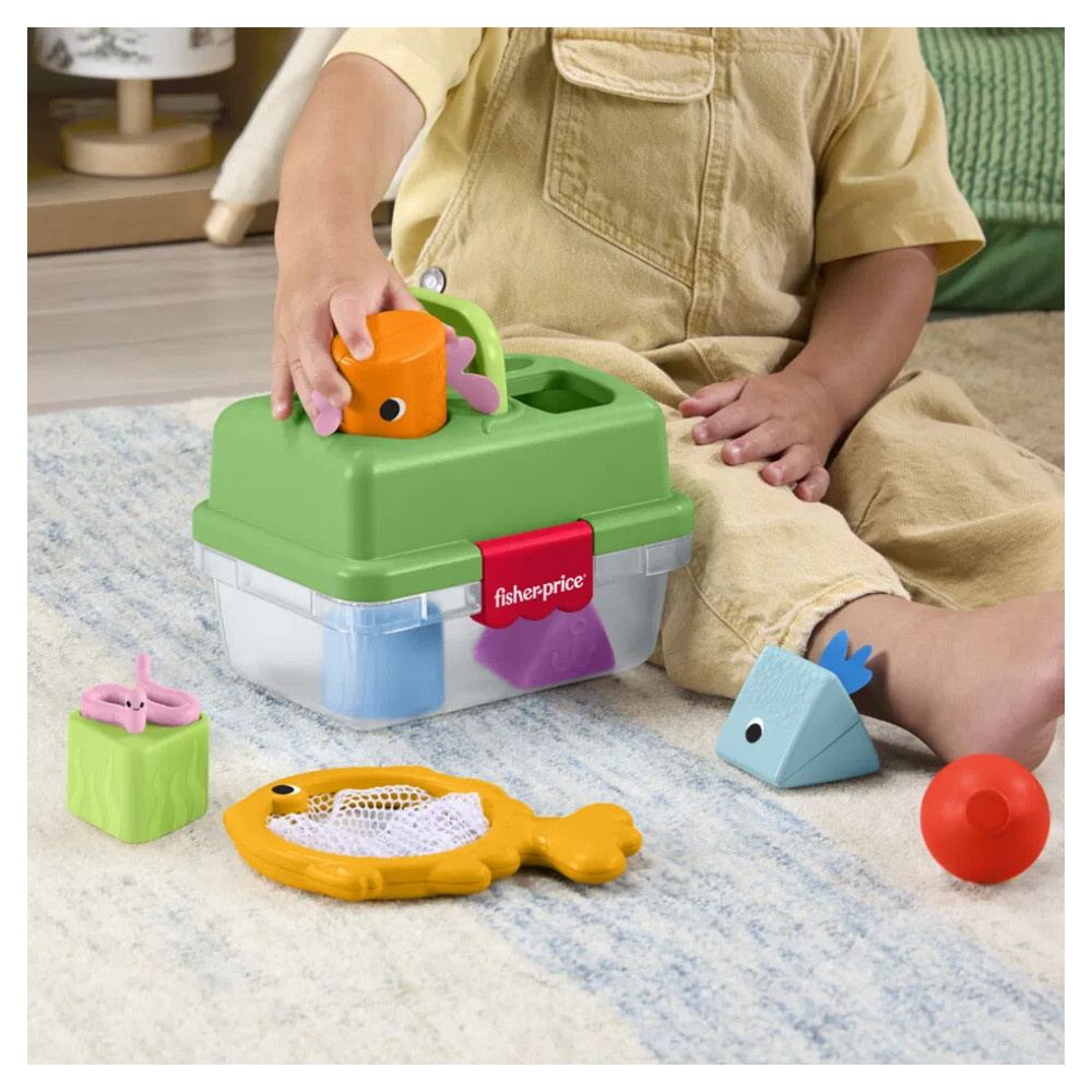 Fisher Price Lajittelulaatikko, jossa on vieheitä