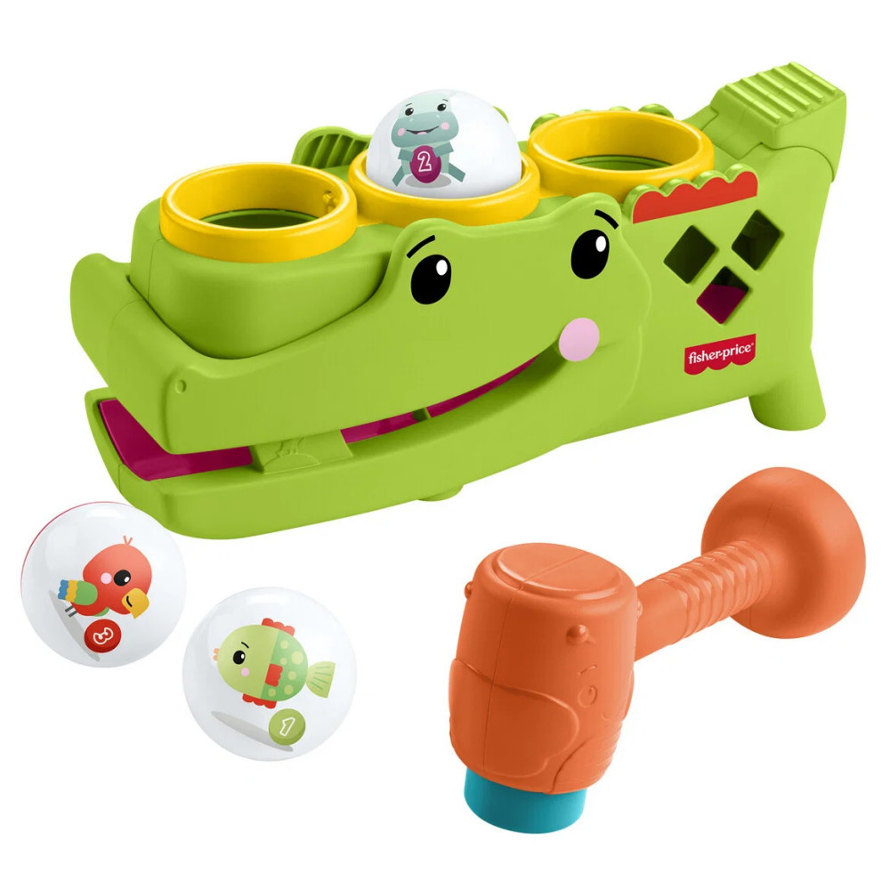 Fisher-Price Sit & Tap Rolligator - Pulttilauta
