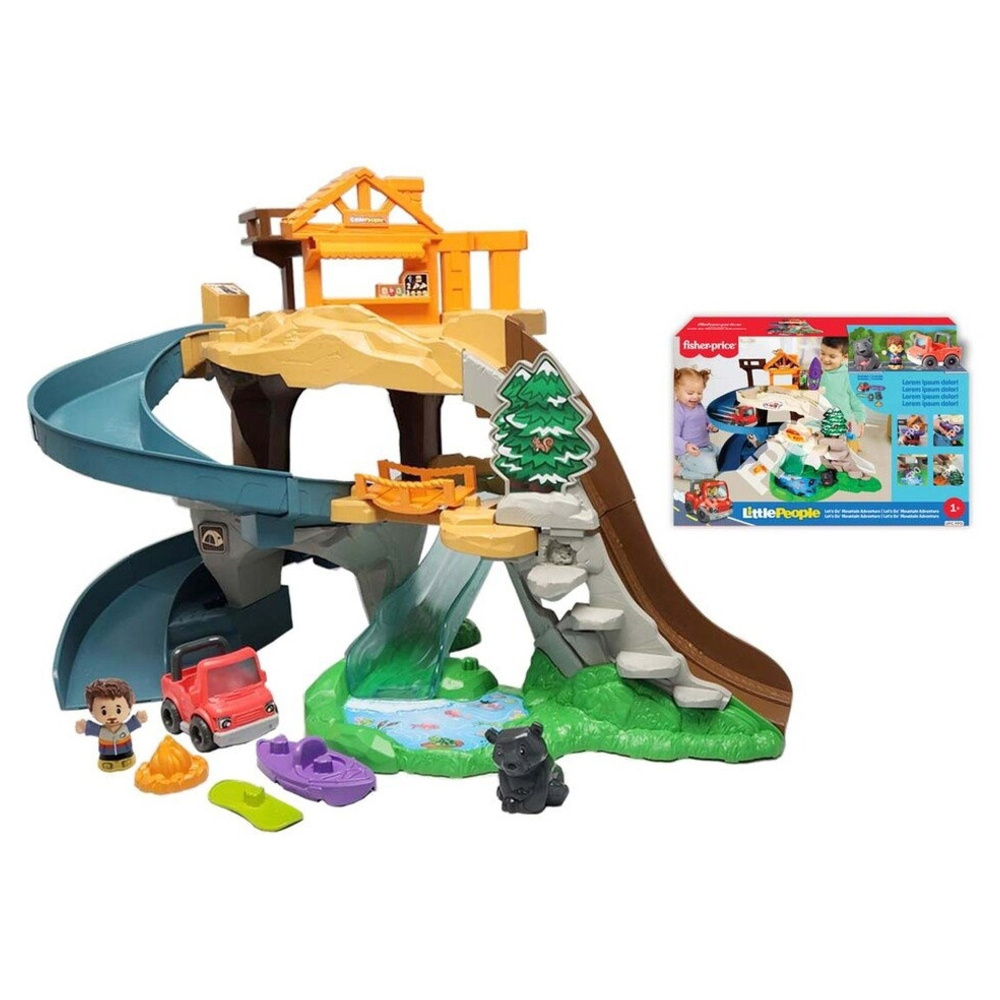 Fisher Price Lets Go Mountain Adventure Leikkisetti