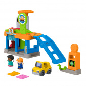 Fisher Price Little People Lets Go Service Station Leikkisetti Fisher Price Little People Lets Go Service Station Leikkisetti