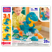 MEGA Bloks Build & Chomp Dinosaur 25 Osaa MEGA Bloks Build & Chomp Dinosaur 25 Osaa