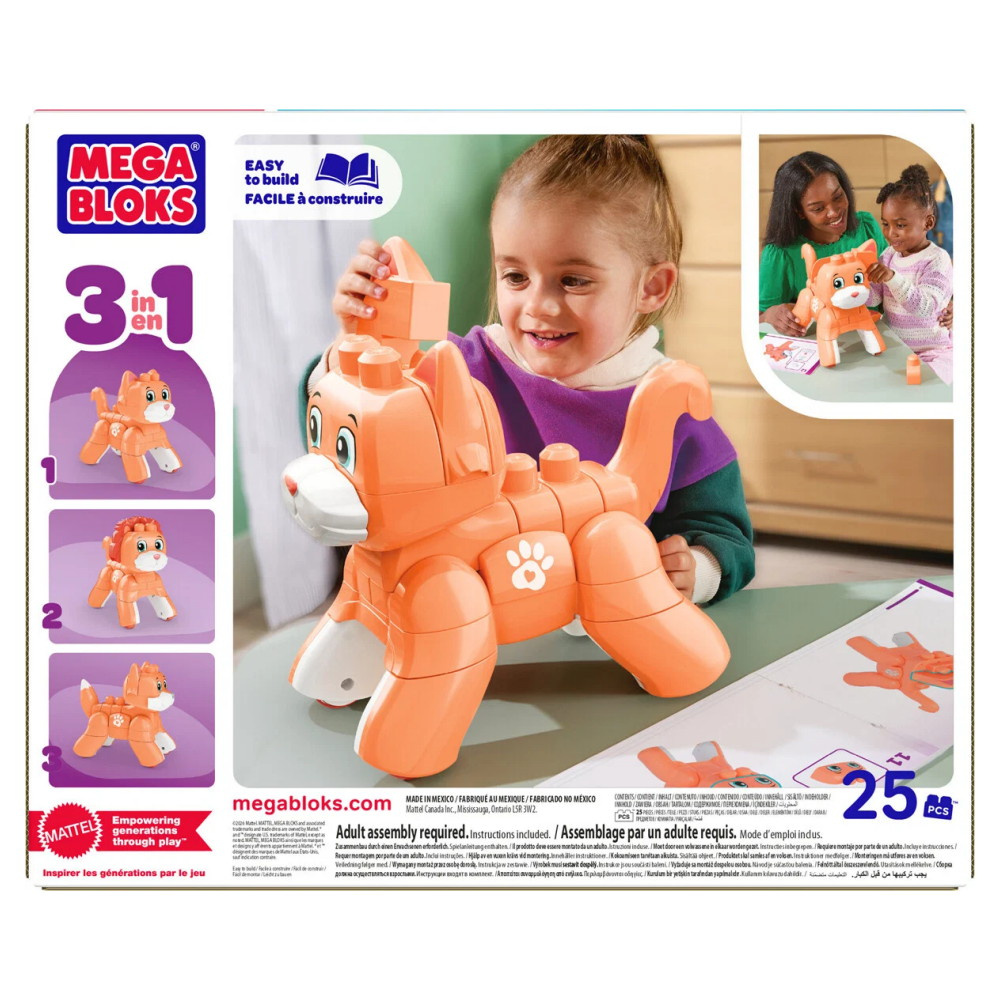 MEGA Bloks Rolling Kitten 25 Osaa