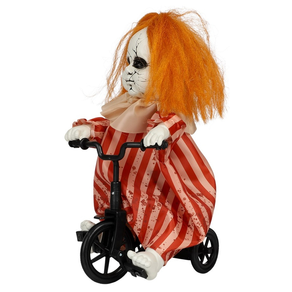 Animated Ted Girl Riding Bike Koriste Halloween