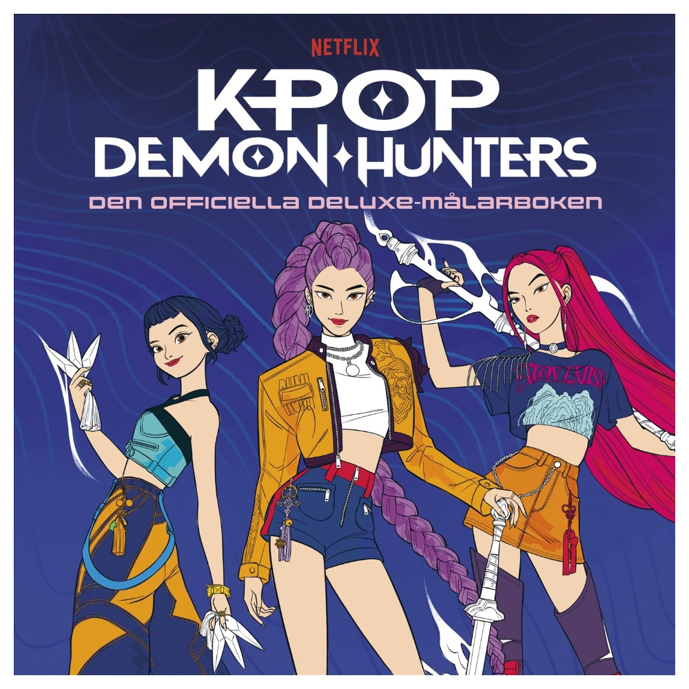 KPop Demon Hunters Värityskirja Deluxe