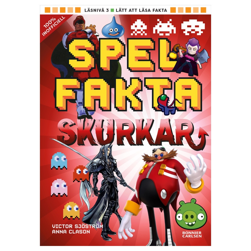Bok - Spelfakta Skurkar 