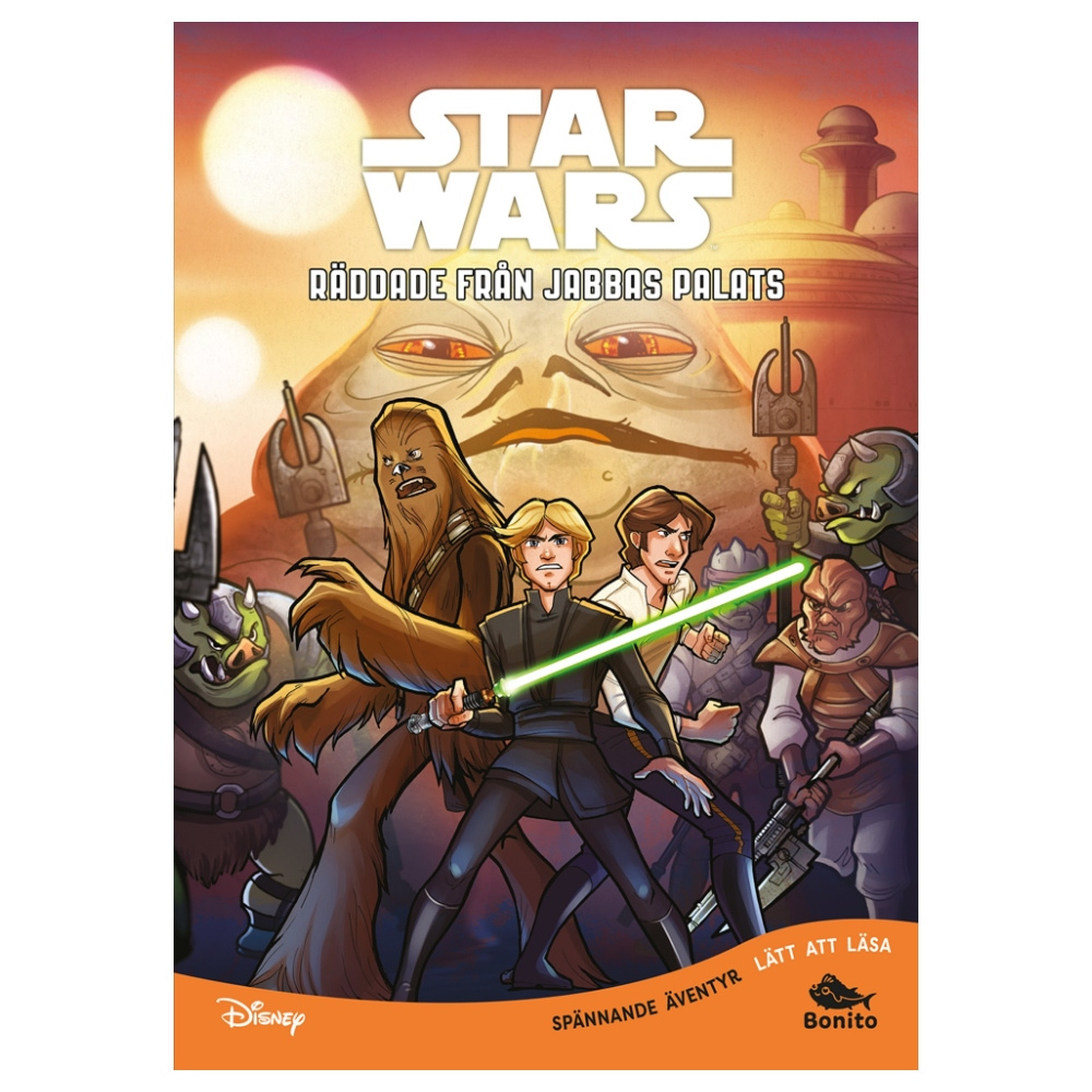 Star Wars Bok Räddade från Jabbas palats 