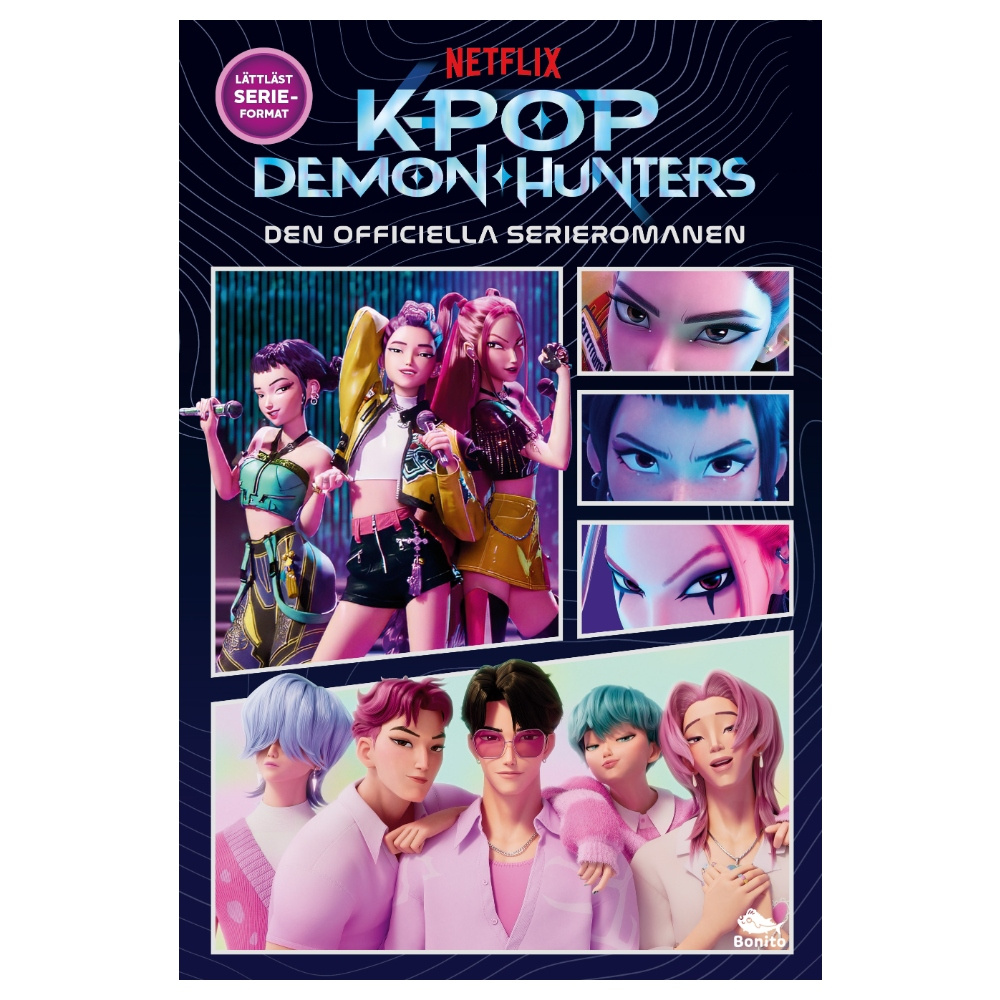 K-Pop Demon Hunters Serieroman Den officiella