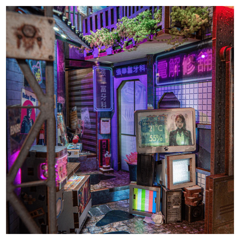 Anavrin Book Nook - Kowloon Walled City 2049