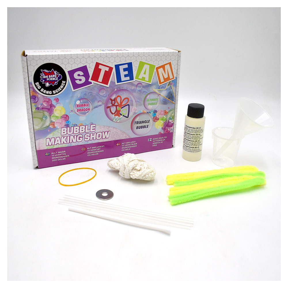 STEAM Bubble Making Show