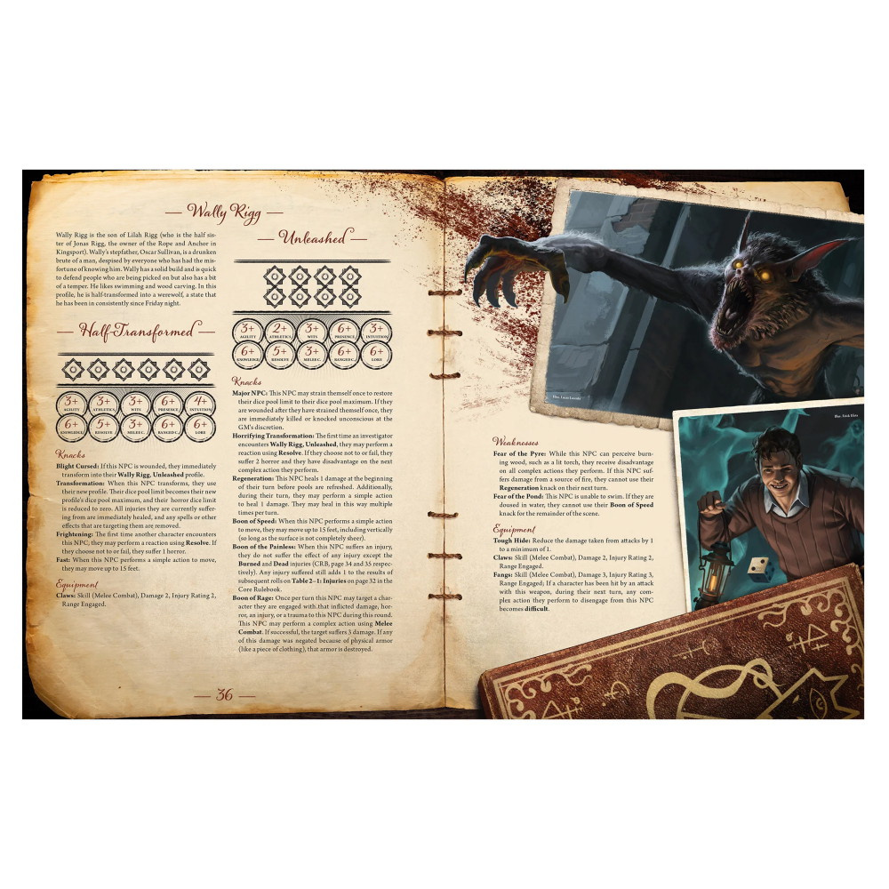 Arkham Horror RPG: Kingsport Mysteries - Adventures