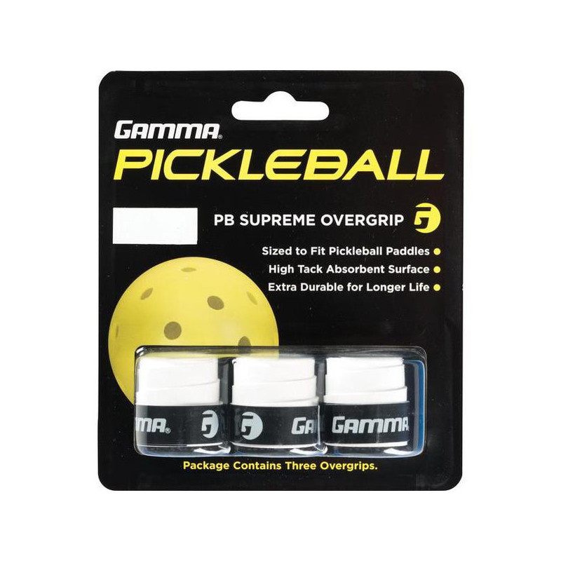 Pickleball Supreme Grip Valkoinen