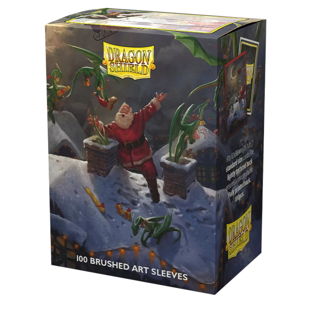 Sleeves Dragon Shield - 63 x 88 mm Christmas Dragon 2023