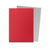 Sleeves Dragon Shield Matte Dual - 63 x 88 mm Crimson & Silver Sleeves Dragon Shield Matte Dual - 63 x 88 mm Crimson & Silver