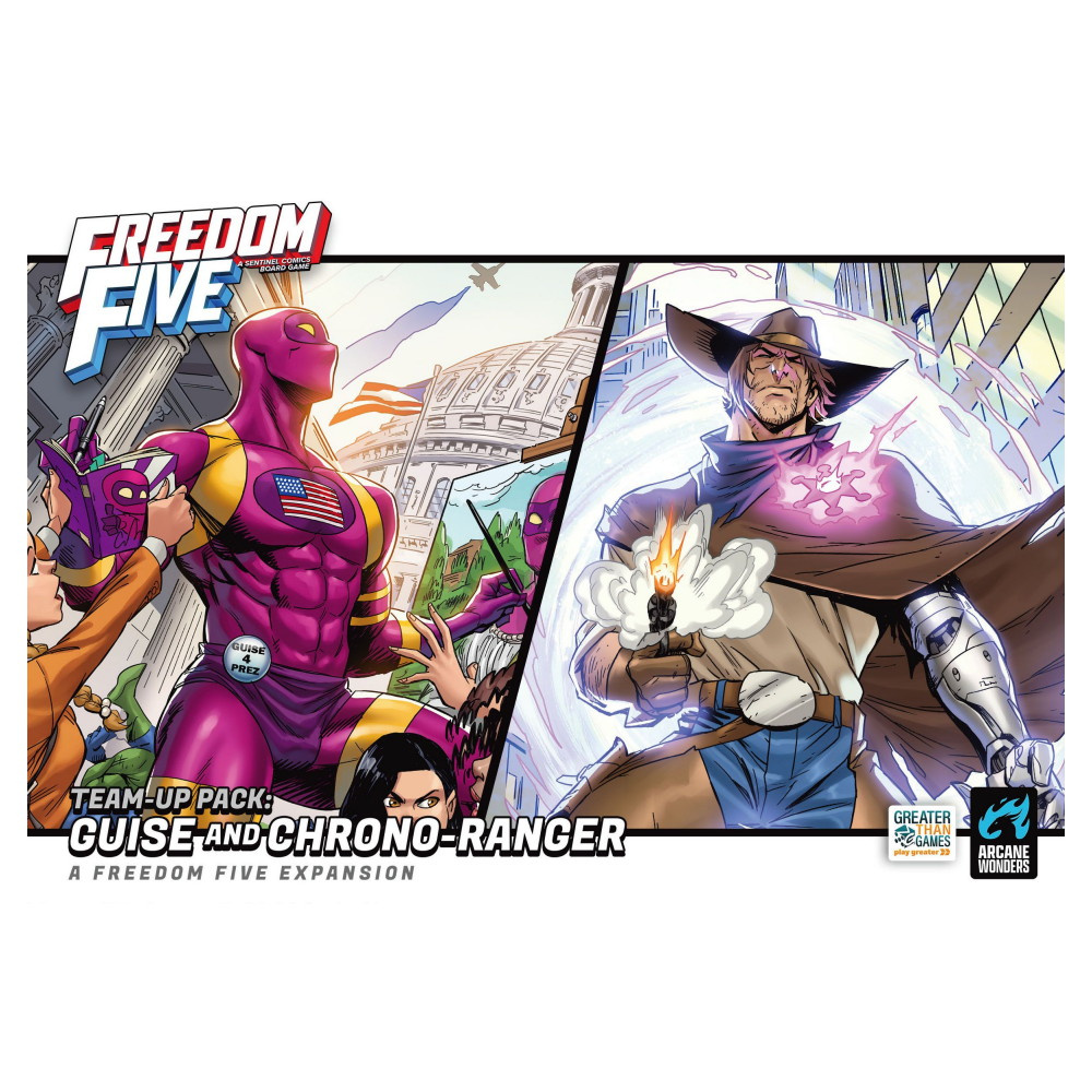 Freedom Five: Guise and Chrono-Ranger (Exp.)