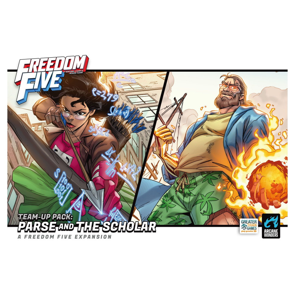 Freedom Five: Parse and The Scholar (Exp.)