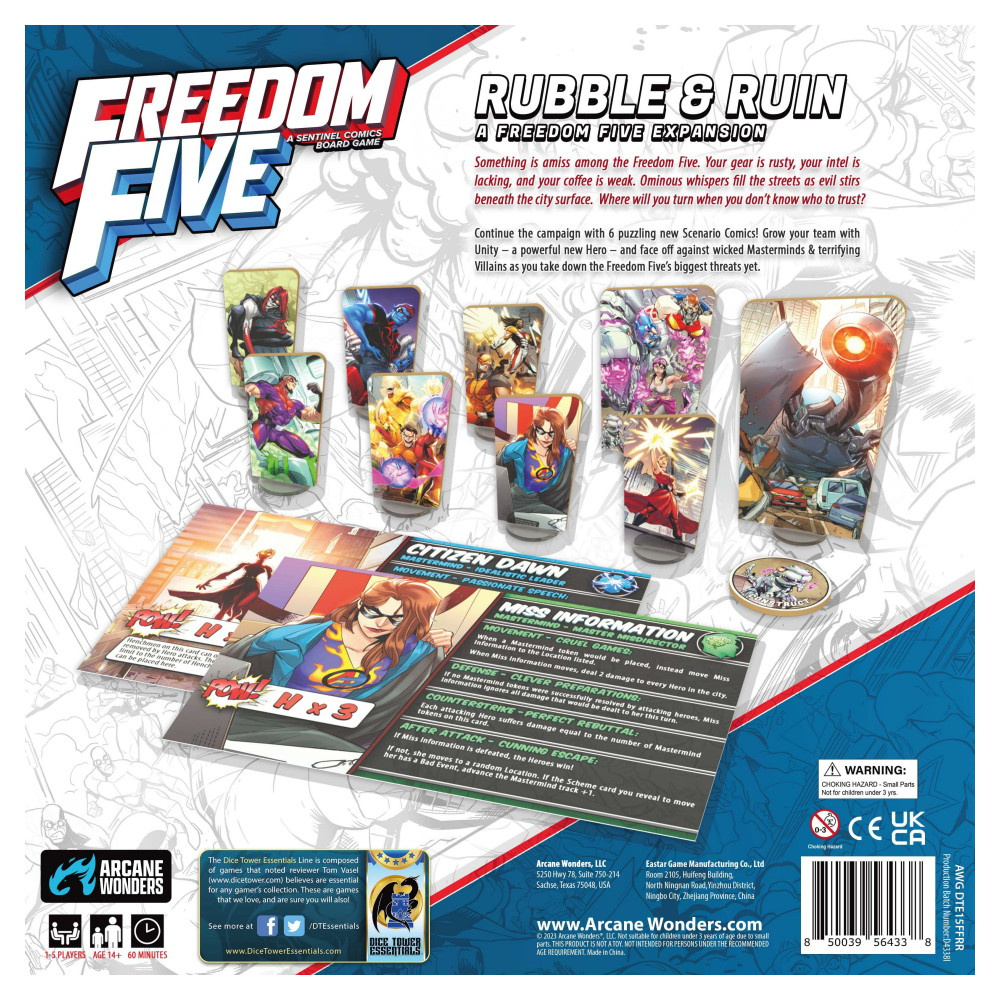Freedom Five: Rubble & Ruin (Exp.)