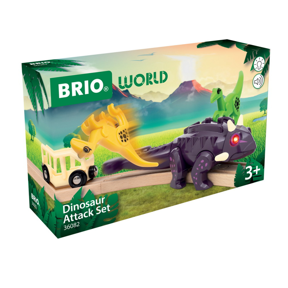 Brio - Dinosaurusten hyökkäyssetti
