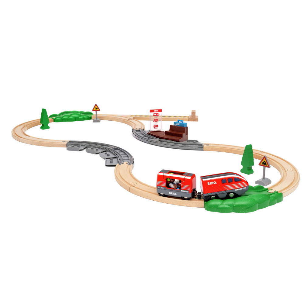 Brio Pull Back Train Set