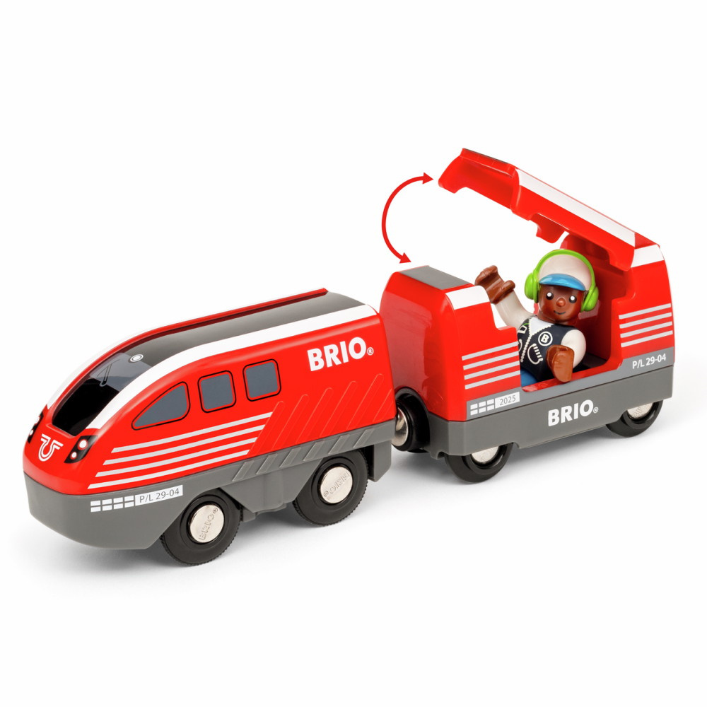 Brio Pull Back Train Set