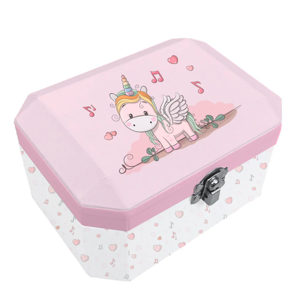 Musiikkilaatikko yksisarvisen kanssa