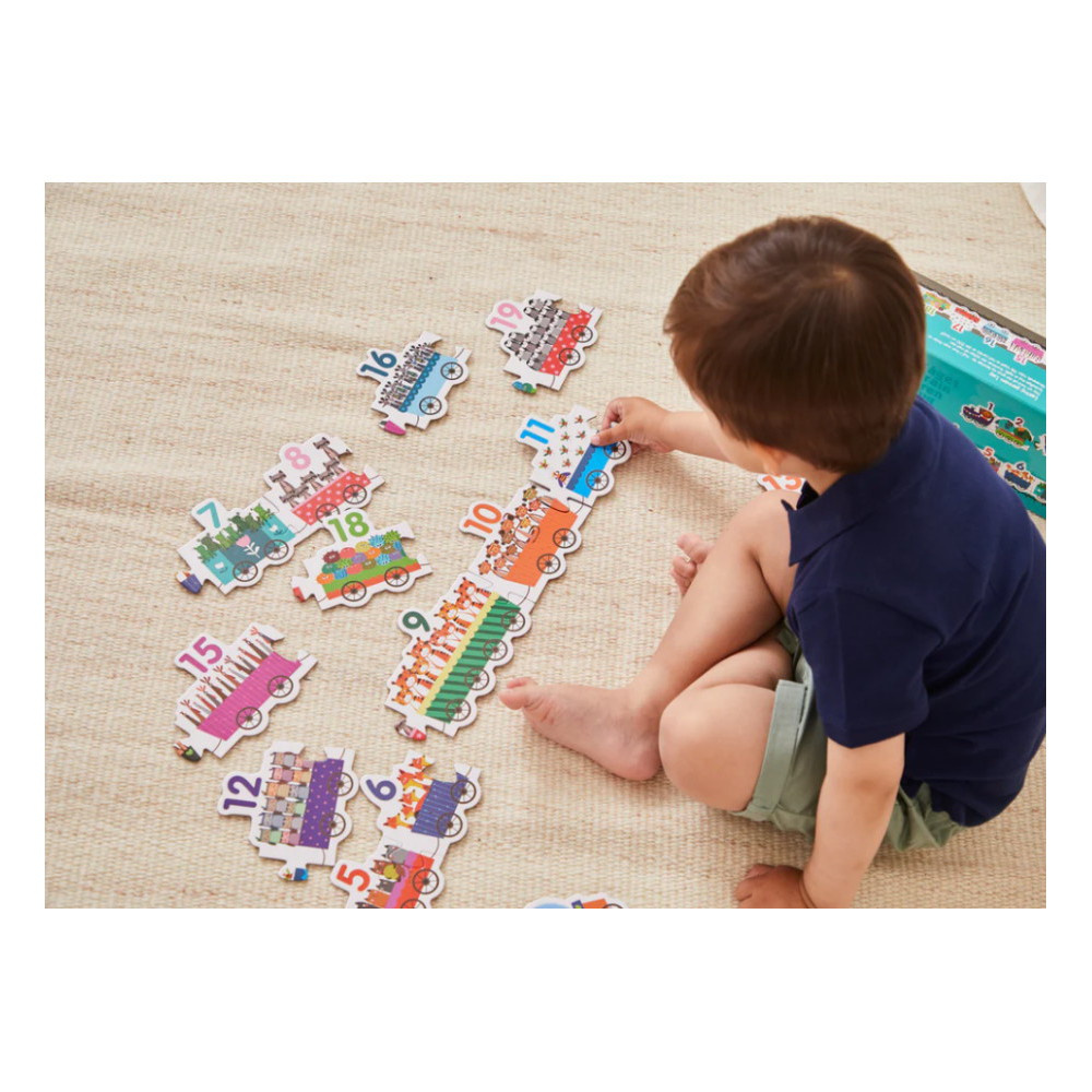 Palapelit: Numerojuna Eläinten Kanssa 20 Palaa