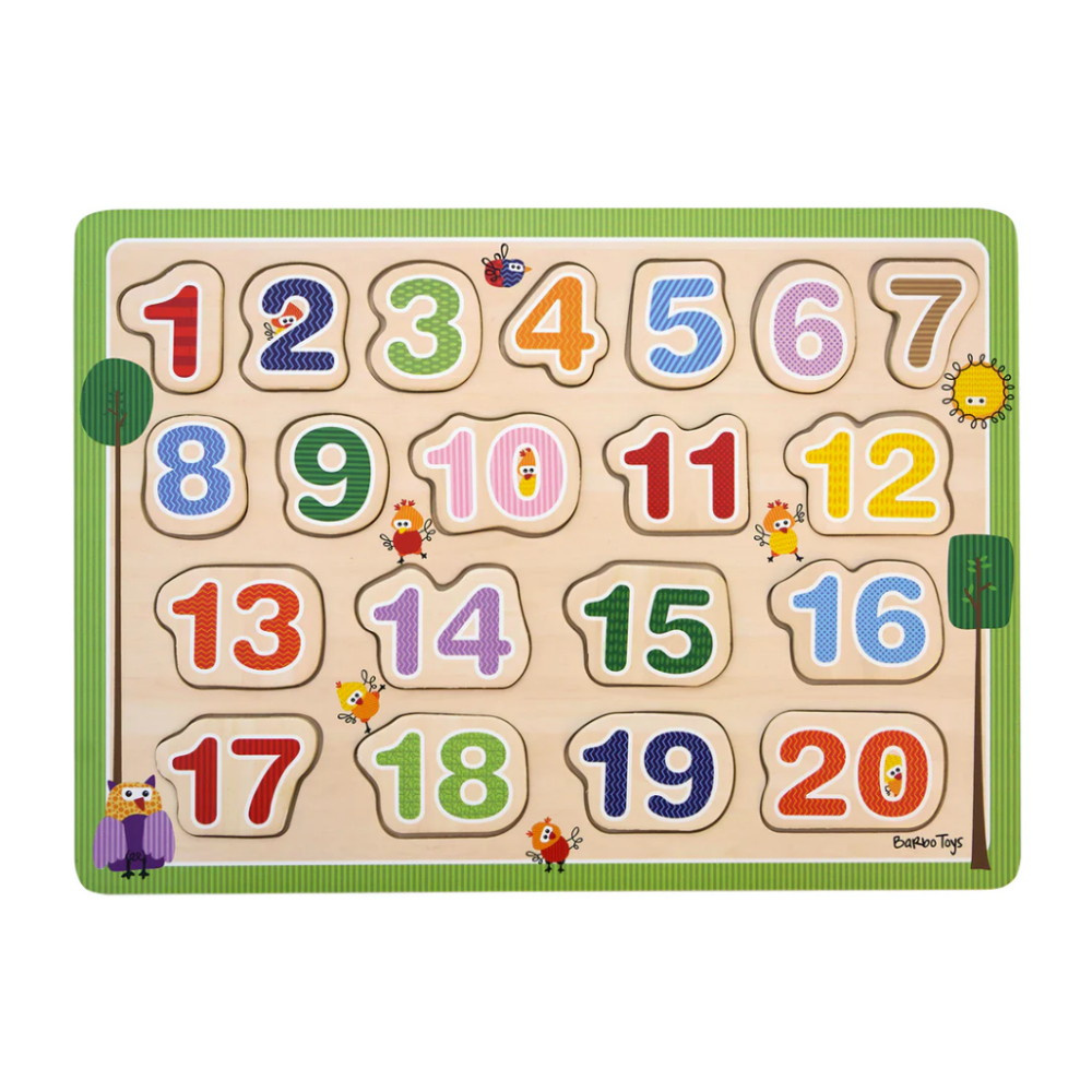 Puinen palapeli: 123 20 Palaa