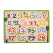 Puinen palapeli: 123 20 Palaa Puinen palapeli: 123 20 Palaa