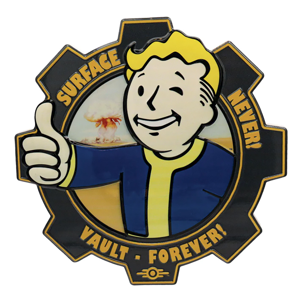 Fallout Vault Boy Resin Plaque