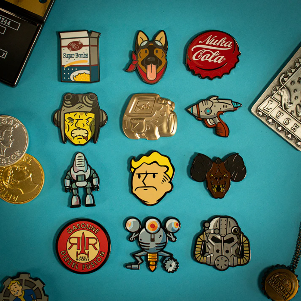 Fallout Mystery Pin Badge