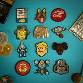 Fallout Mystery Pin Badge Fallout Mystery Pin Badge
