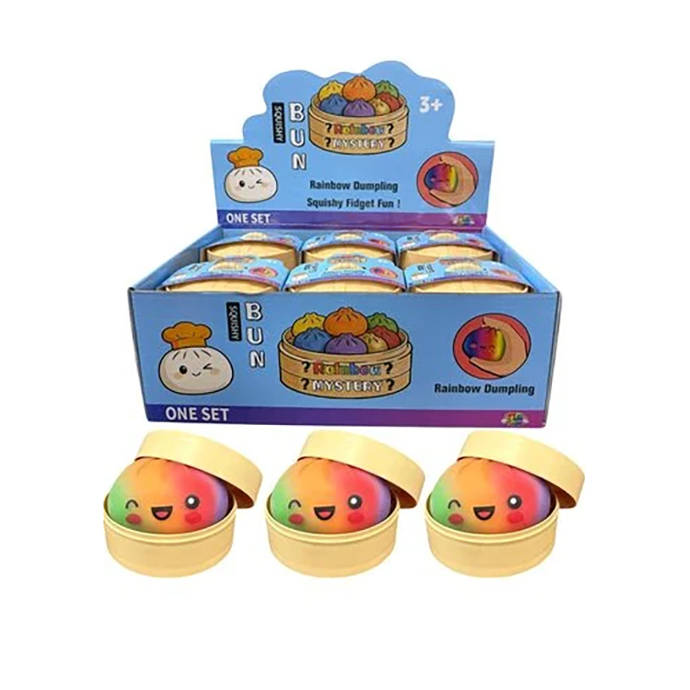 Dumpling Squishy Rainbow 8,5 cm