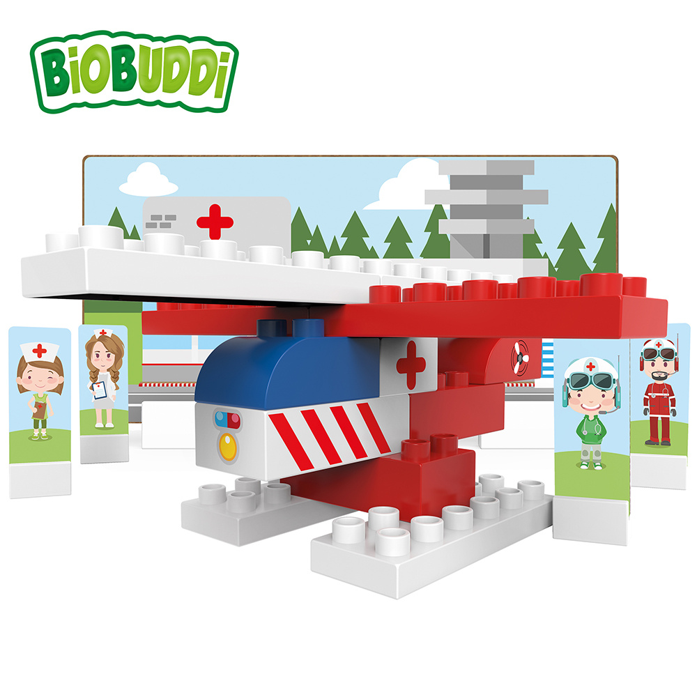 BioBuddi Town Rescue Helicopter