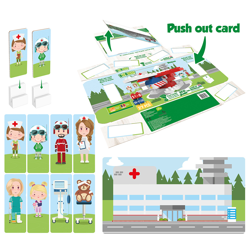 BioBuddi Town Rescue Helicopter