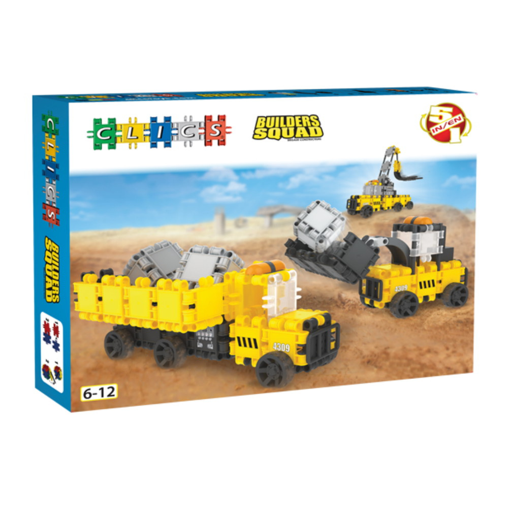 Clics - Builders Squad Box - 5 in 1