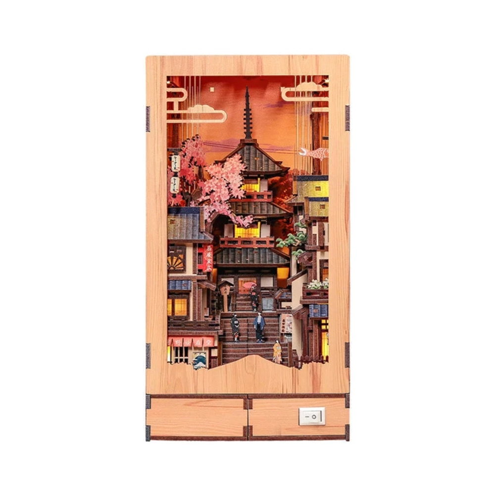 Cutebee Book Nook -Twilight Sakura Path 