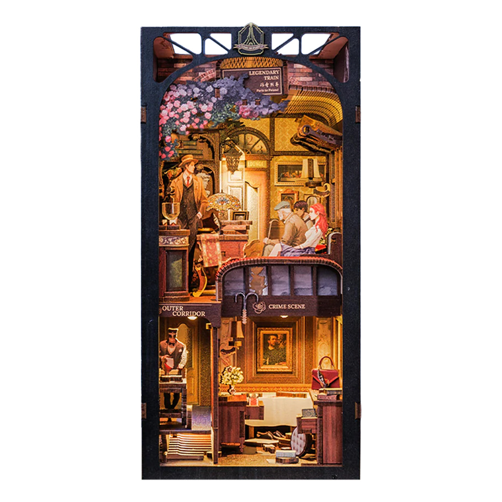 Cutebee Book Nook - Train Mystery Case