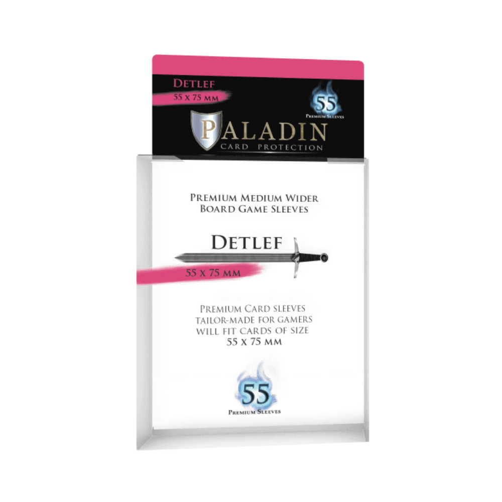 Paladin Sleeves 55 x 75 mm Detlef
