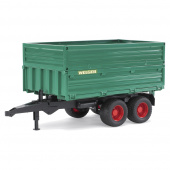 Bruder Tandemaxle tipping trailer with removeable top