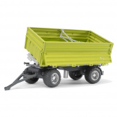Bruder Fliegl three-way tipper trailer with removable top