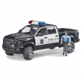 Bruder RAM 2500 police pick-up truck with police officer
