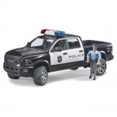 Bruder RAM 2500 police pick-up truck with police officer Bruder RAM 2500 police pick-up truck with police officer
