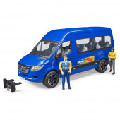 Bruder MB Sprinter transfer with driver and passenger Bruder MB Sprinter transfer with driver and passenger
